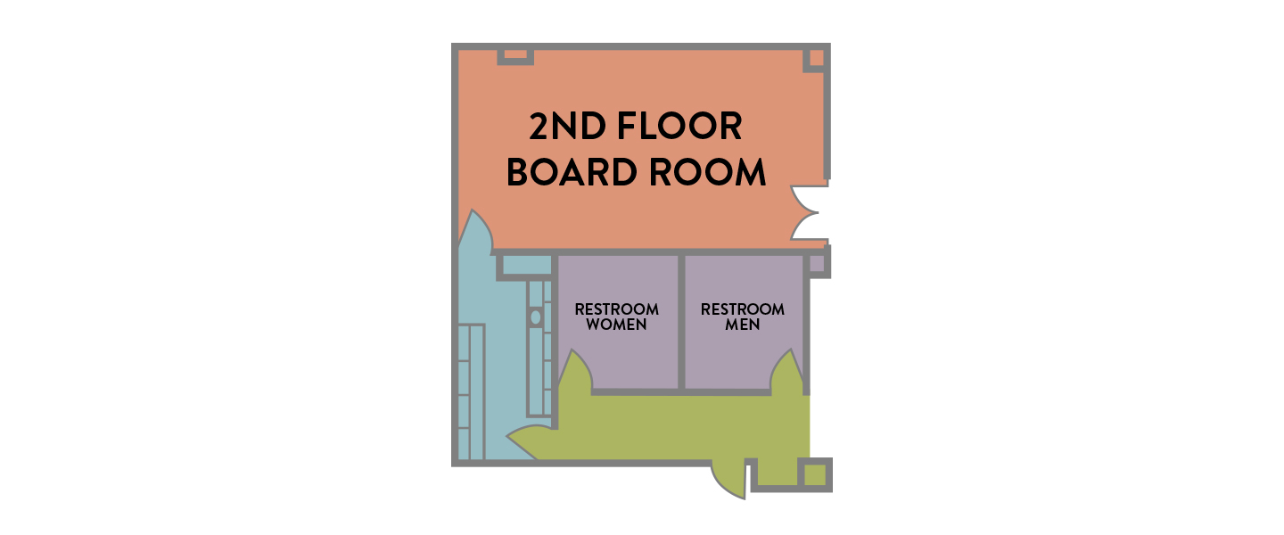 Second Floor Board Room Floor Plan