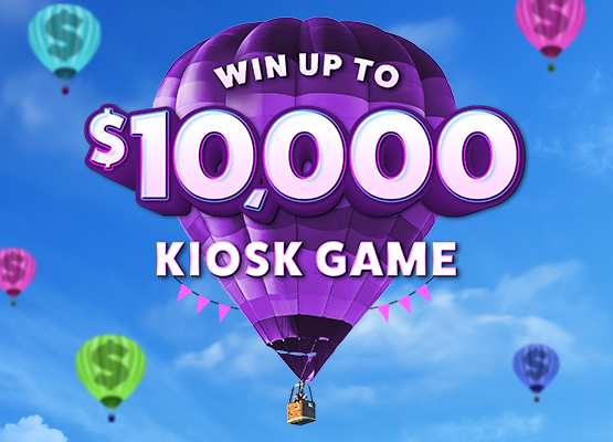 Win Up to $10,000 Kiosk Game