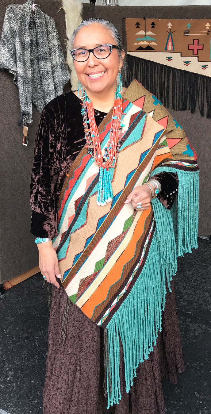 Navajo shawl best sale