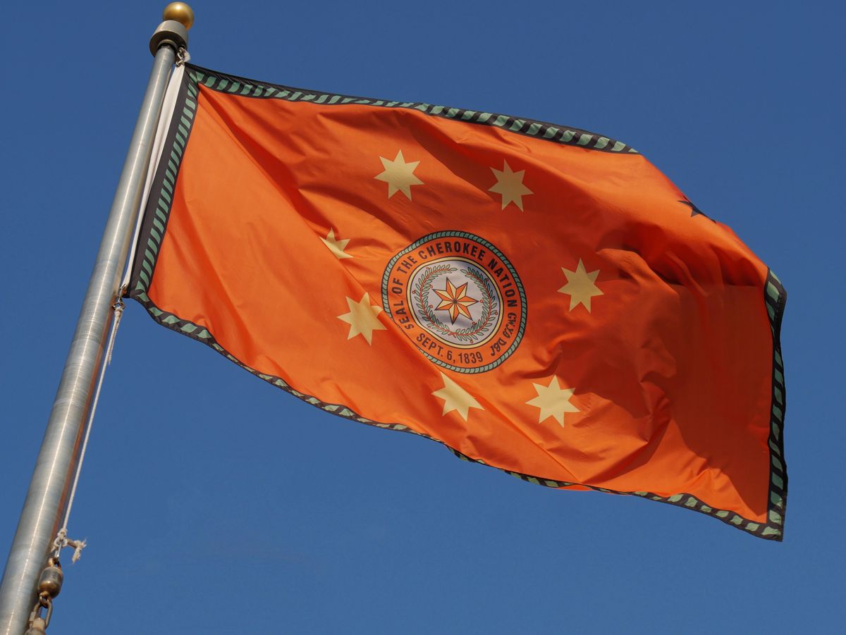 Cherokee Nation Flag