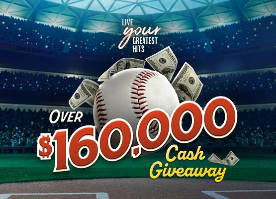 Over $160,000 Cash Giveaway