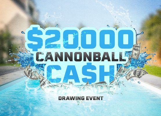 Cannonball Cash Drawing Event