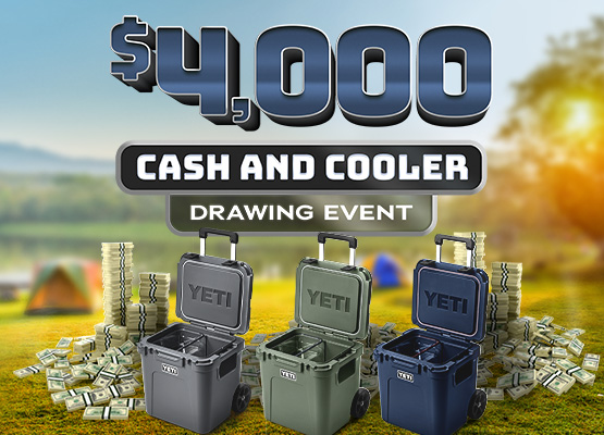 Cash & Cooler Drawing Event