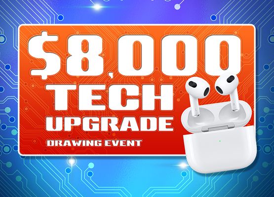 Tech Upgrade Drawing Event