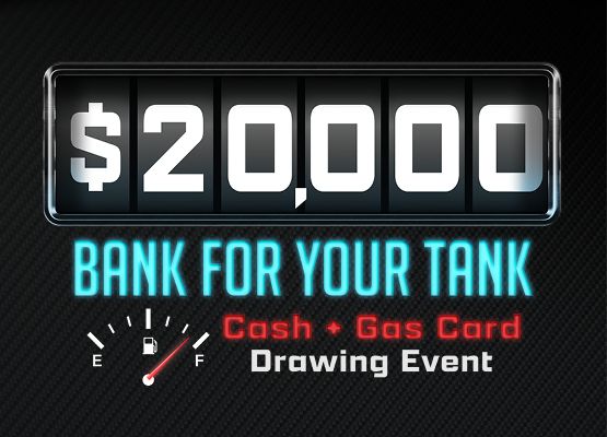 Bank for Your Tank Drawing Event